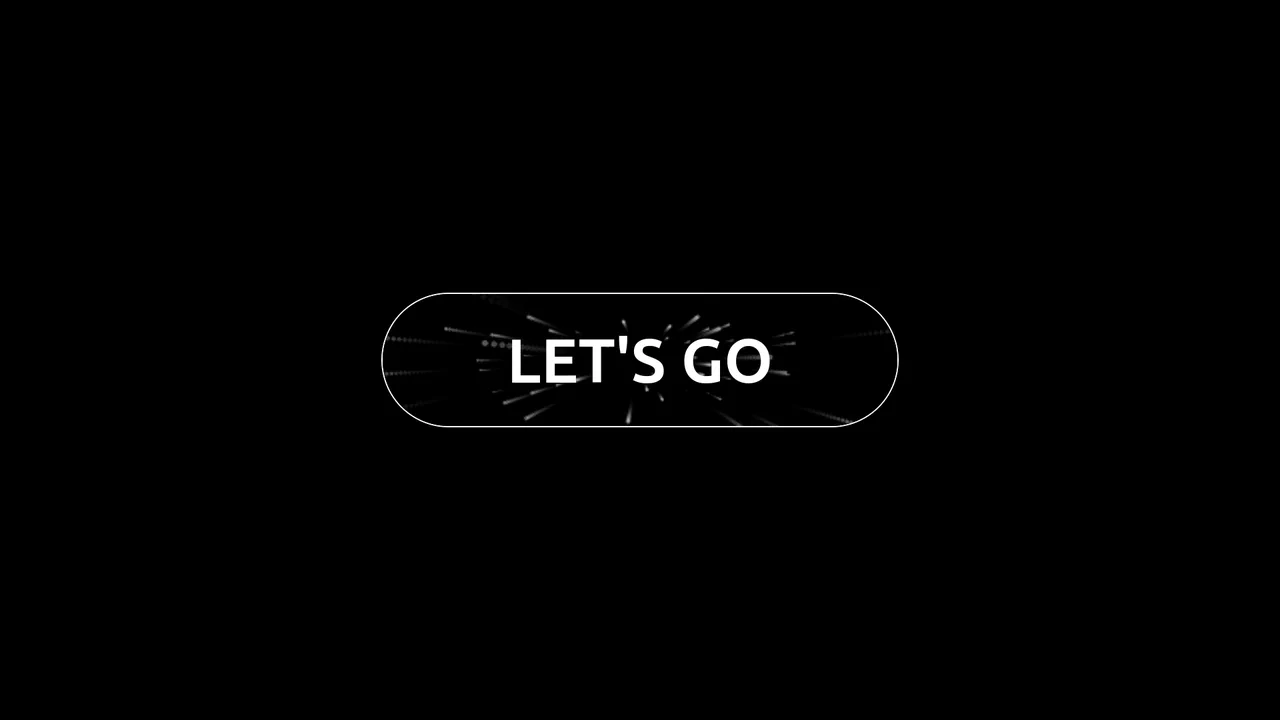 Interactive button that toggles a 3D hyperspace starfield animation rendered on an embedded HTML5 Canvas.